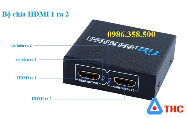 Bộ chia hdmi 1 ra 2